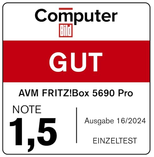 FRITZ! Box 5690 Pro – Premium WLAN Router mit Wi-Fi 7, Glasfaser & DSL – Produktansicht 4