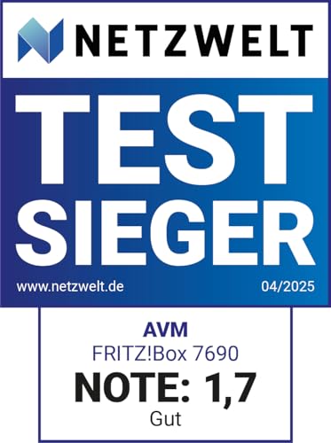 FRITZ! Box 7690 – WLAN Router mit Wi-Fi 7, VDSL Supervectoring & Mesh – Produktansicht 3