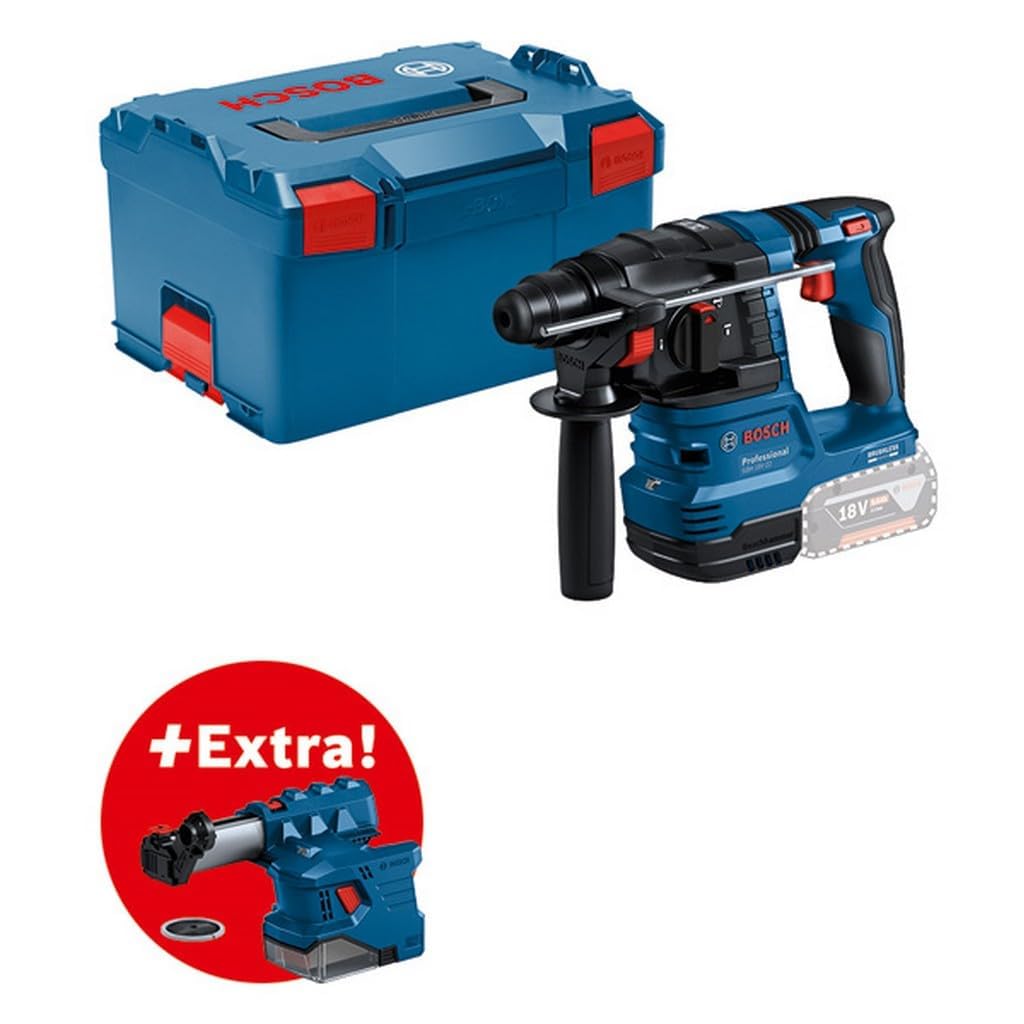 Bosch Professional 18 V System Akku Bohrhammer GBH 18 V-22 (mit SDS plus, KickBack Control und Vibration Control, inkl. GDE 1
