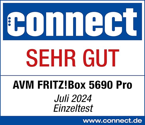 FRITZ! Box 5690 Pro – Premium WLAN Router mit Wi-Fi 7, Glasfaser & DSL – Produktansicht 3