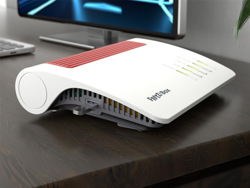AVM FRITZ! Box 7590 AX WiFi 6 DSL Router – Mesh, DECT-Basis, Exklusive Edition mit USB-Stick – Produktansicht 5