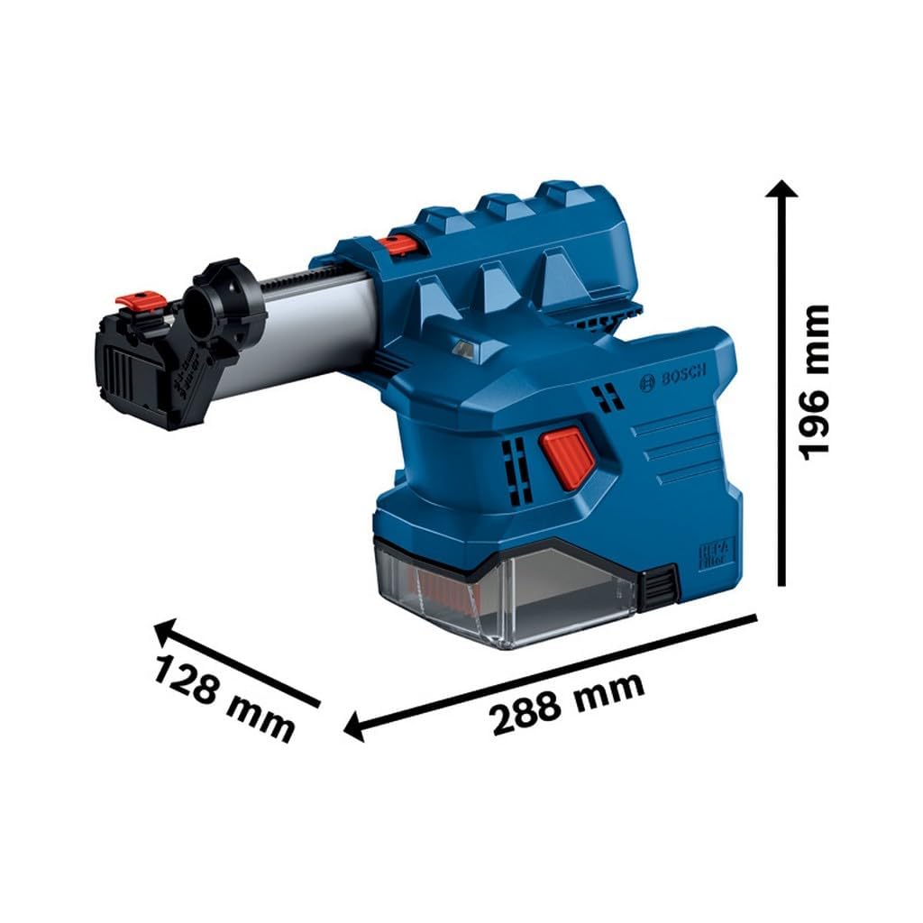 Bosch Professional 18 V System Akku Bohrhammer GBH 18 V-22 (mit SDS plus, KickBack Control und Vibration Control, inkl. GDE 1