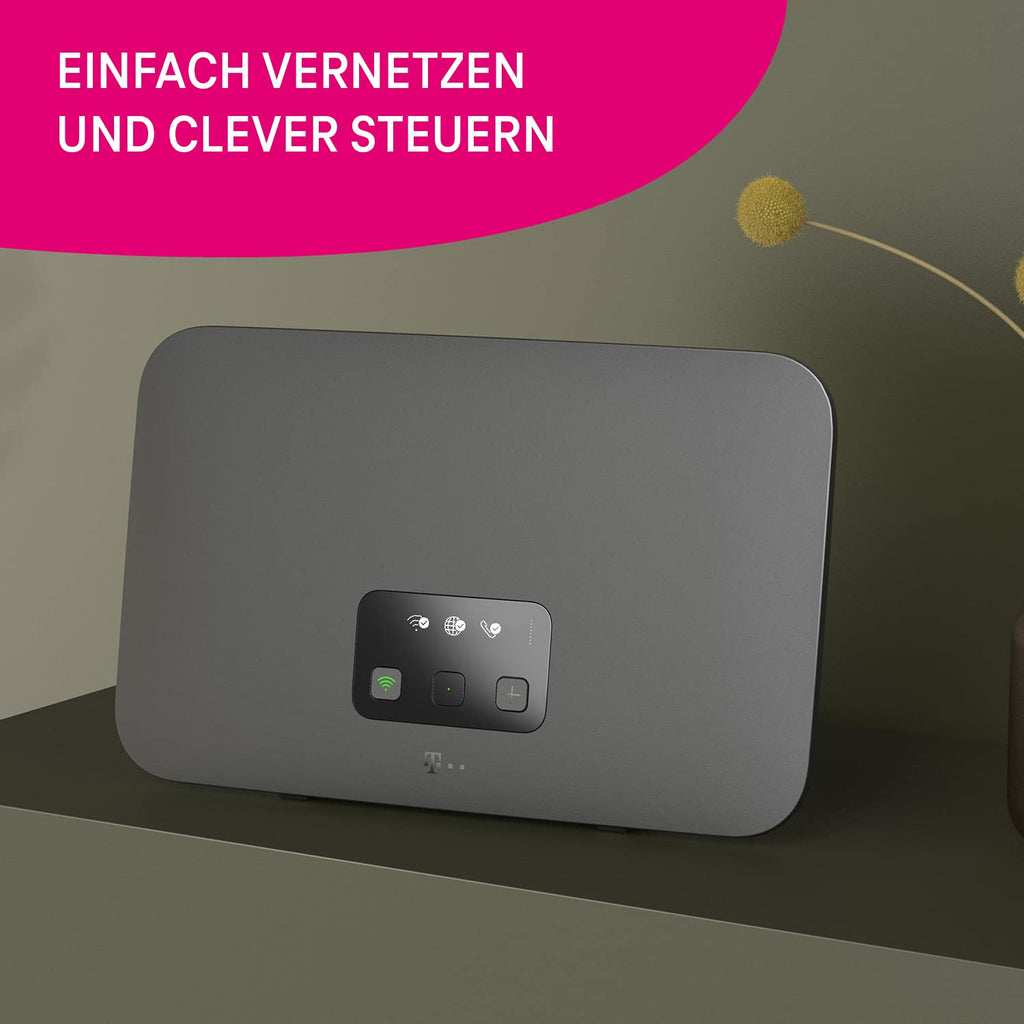 Telekom Speedport Smart 4 – Wi-Fi 6 Mesh Router mit SmartHome & DECT-Basis – Produktansicht 2