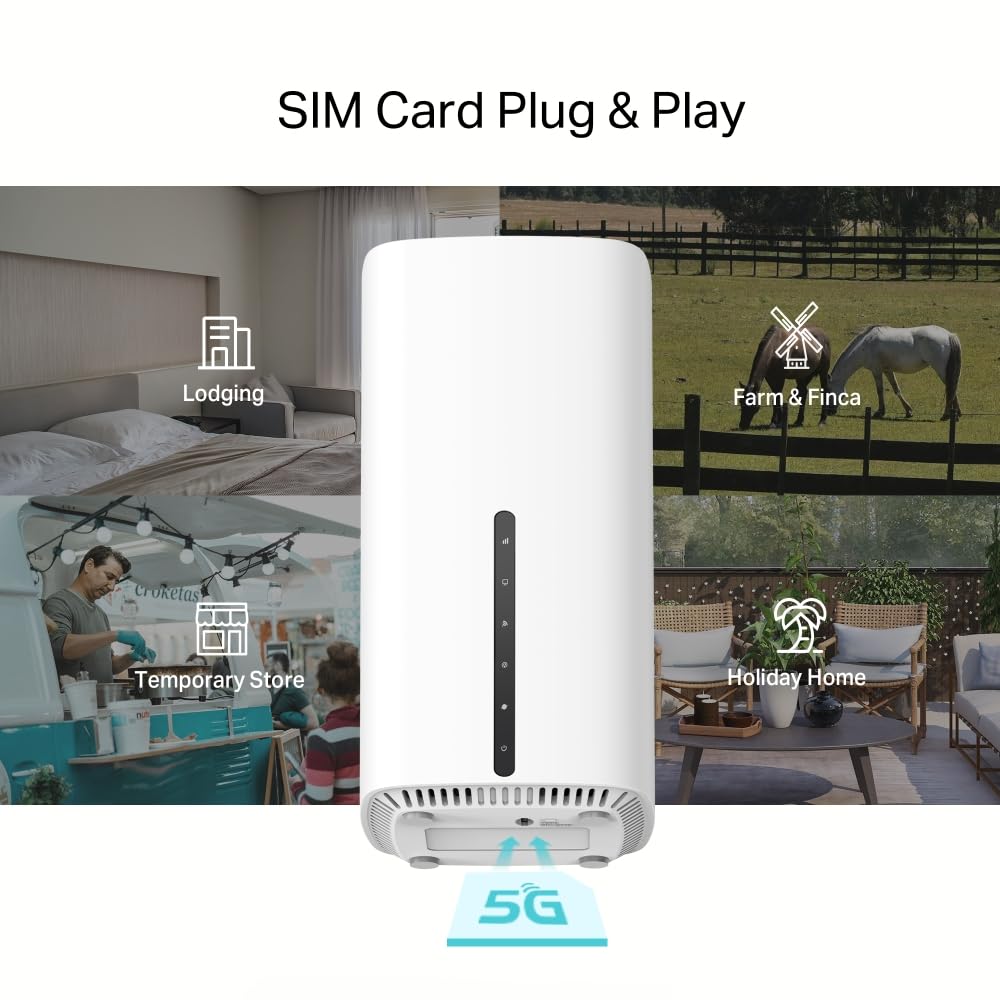 TP-Link Archer NX200 – LTE Wi-Fi 6 Router AX1800 mit SIM-Slot & Gigabit-Ports – Produktansicht 4