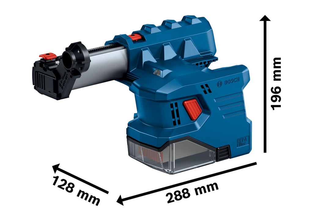 Bosch Professional 18 V System Akku Bohrhammer GBH 18 V-22 (mit SDS plus, inkl. 2x 4,0 Ah Akku, Schnellladegerät GAL 18 V-40,