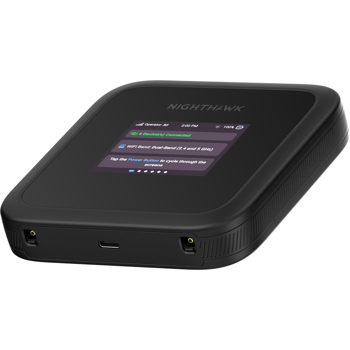 NETGEAR Nighthawk M3 – Mobiler 5G WiFi 6 Router mit Hotspot-Funktion – Produktansicht 4