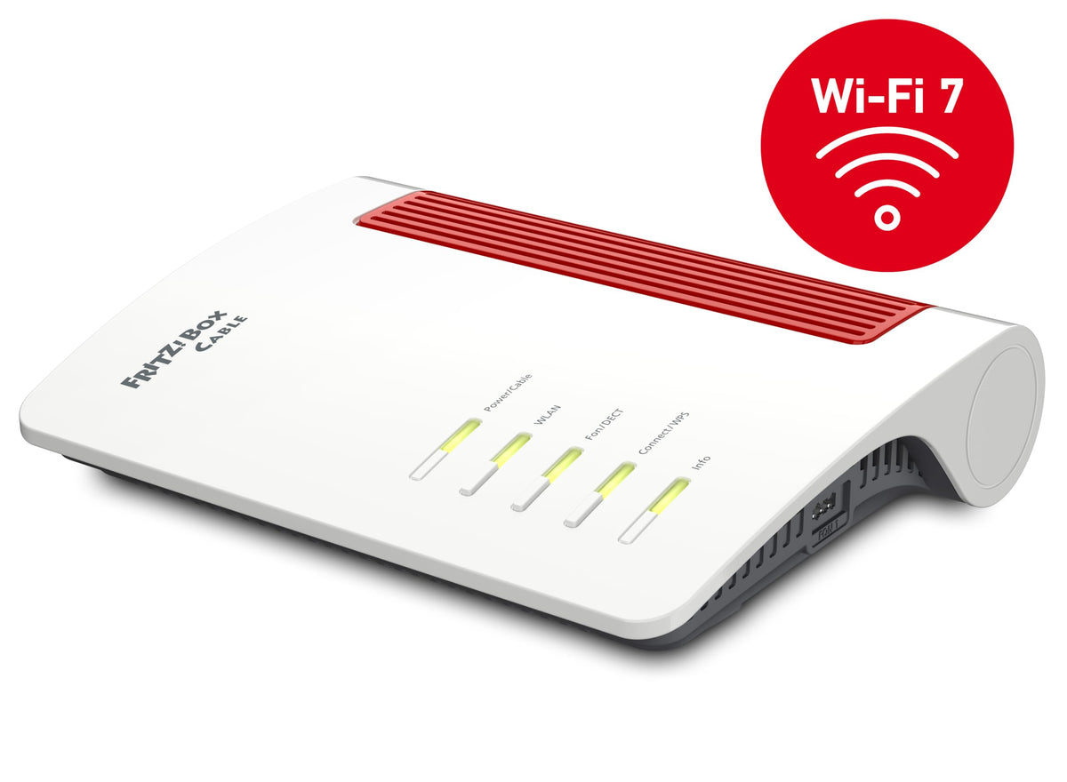 AVM FRITZ! Box 6670 Cable Router – DOCSIS 3.1 Modem, WiFi 7, 2.5G LAN, Zigbee-Integration – Produktansicht 8