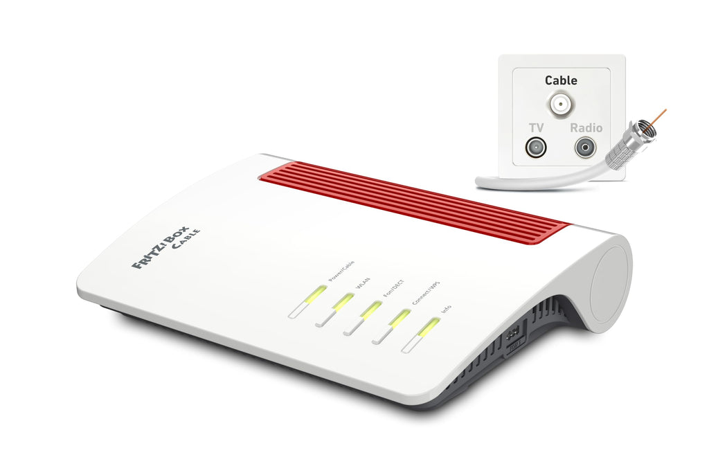 AVM FRITZ! Box 6670 Cable Router – DOCSIS 3.1 Modem, WiFi 7, 2.5G LAN, Zigbee-Integration – Produktansicht 1