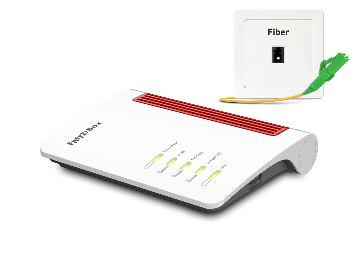 FRITZ! Box 5530 Fiber – WiFi 6 Router mit integriertem Glasfasermodem, bis zu 3 Gbit/s – Produktansicht 7