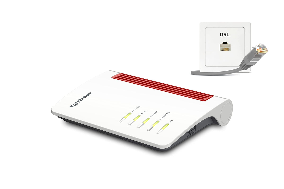 FRITZ! Box 7510 – WLAN Router mit Wi-Fi 6, VDSL Supervectoring & Mesh – Produktansicht 1