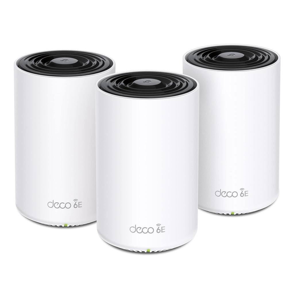 TP-Link Deco XE75 (3er-Set) – Wi-Fi 6E AXE5400 Mesh Tri-Band System – Produktansicht 1