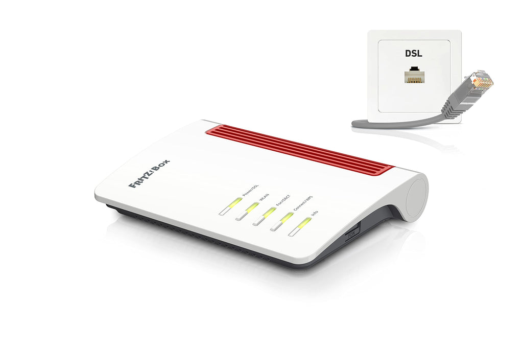 AVM FRITZ! Box 7530 WLAN AC+N Router – VDSL Supervectoring, Mesh, DECT-Basis, Mediaserver – Produktansicht 1