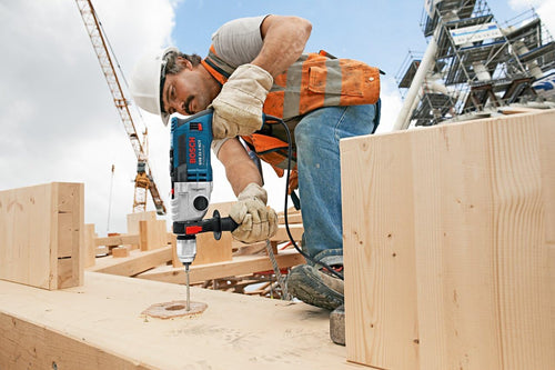 Bosch Professional Schlagbohrmaschine GSB 21-2 RCT (Bohr-Ø in Beton: 13-22 mm, 1300 Watt, inkl. Schnellspannbohrfutter 13 mm,