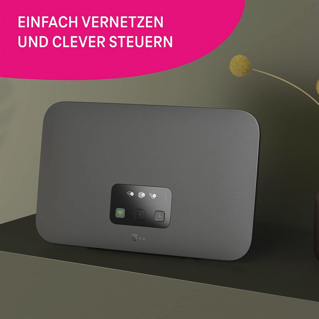 Deutsche Telekom Speedport Smart 4R WiFi 6 Mesh Router mit smarter WiZ Lampe – Starter-Set für Zuhause – Produktansicht 7