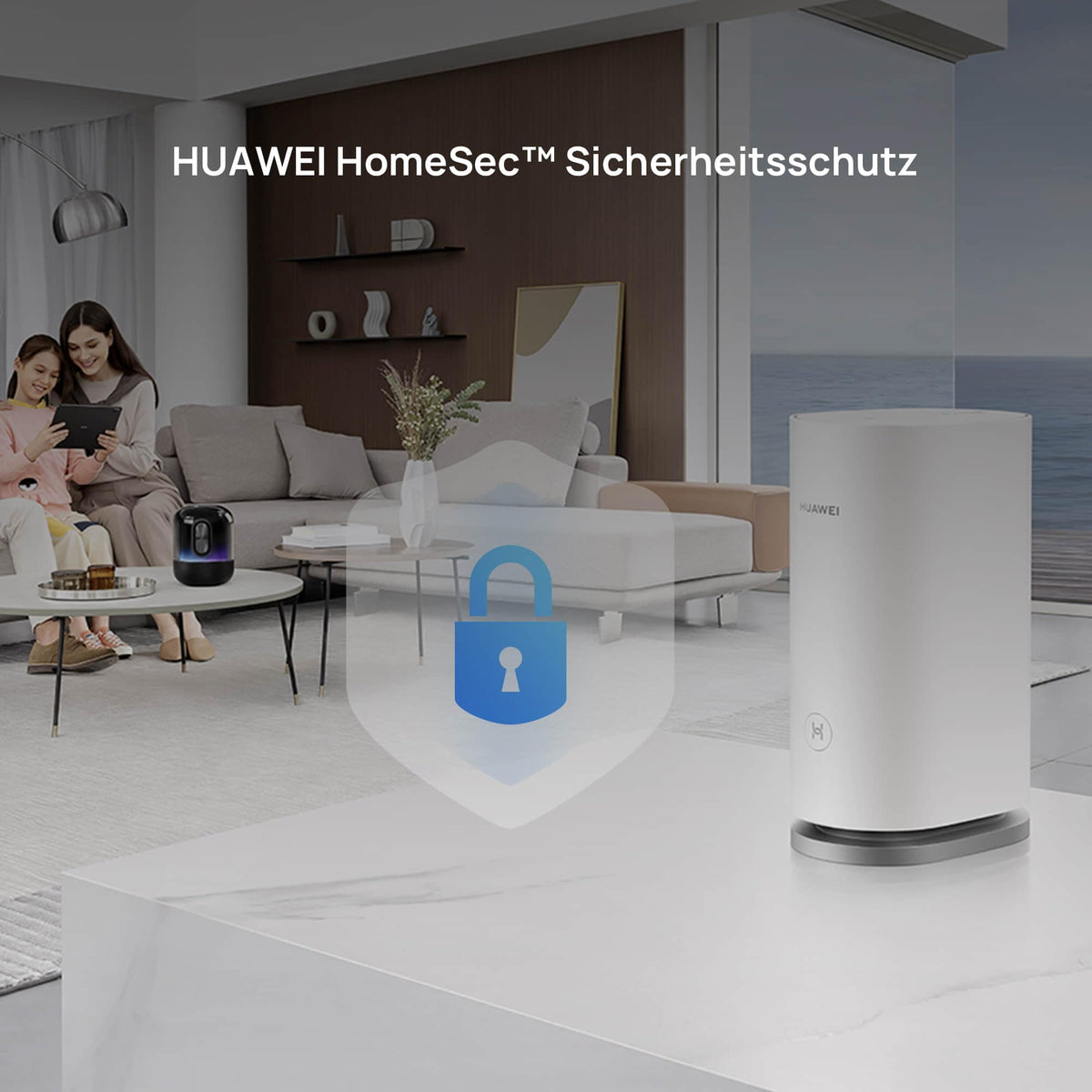 HUAWEI WiFi Mesh 3 – AX3000 WiFi 6 Mesh System, 3er-Pack, bis zu 400 m² Abdeckung – Produktansicht 3