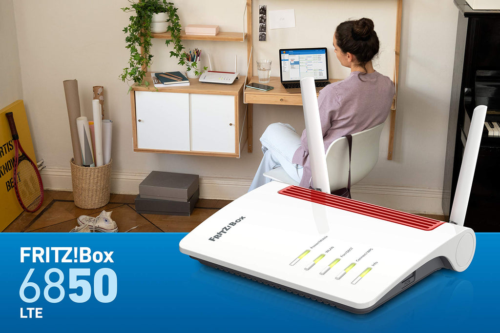 FRITZ! Box 6850 – LTE Router mit WLAN AC+N bis 866 MBit/s & Gigabit-LAN – Produktansicht 3