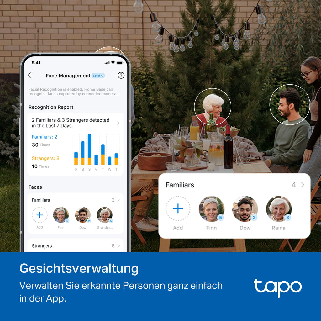 TP-Link Tapo H500 HomeBase – Smart Hub mit 16GB Speicher, erweiterbar auf 16TB – Produktansicht 10