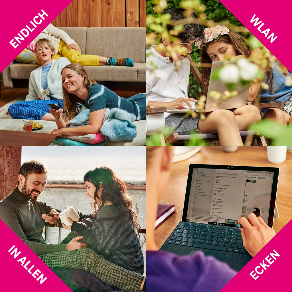 Telekom Speedport Smart 4 – Wi-Fi 6 Mesh Router mit SmartHome & DECT-Basis – Produktansicht 3