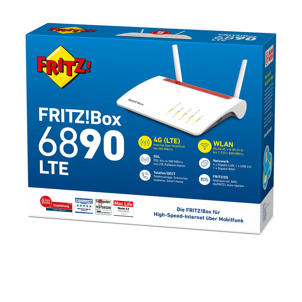 FRITZ! Box 6890 – LTE/DSL Router mit WLAN AC+N bis 1.733 MBit/s – Produktansicht 4