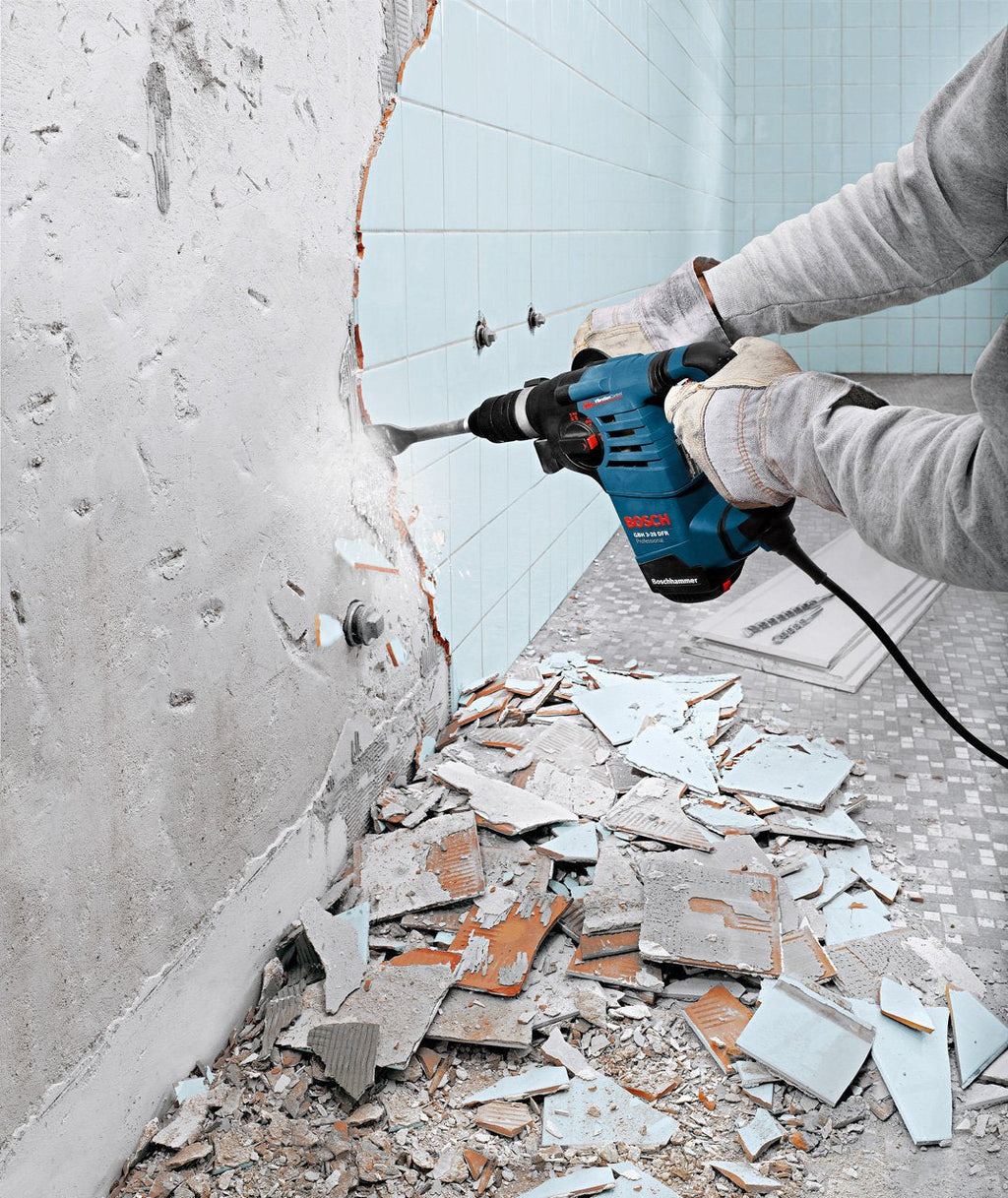 Bosch Professional Bohrhammer GBH 3-28 DFR mit SDS-plus, Schnellspannbohrfutter und Handwerkerkoffer – Produktansicht 3