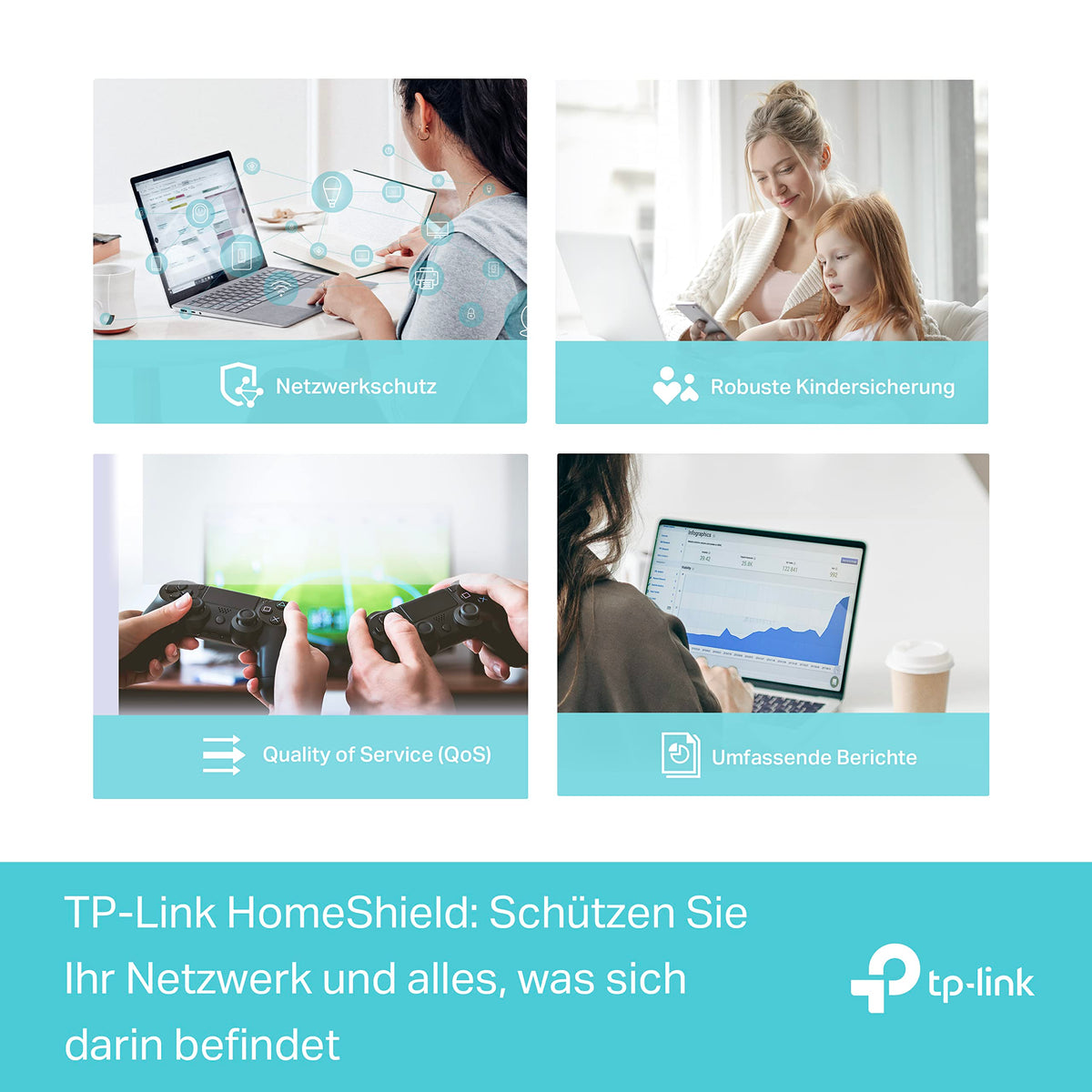 TP-Link Deco XE75 (3er-Set) – Wi-Fi 6E AXE5400 Mesh Tri-Band System – Produktansicht 2
