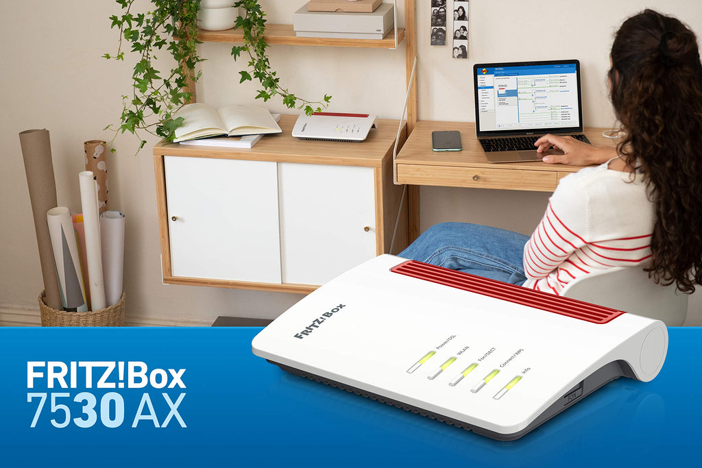 FRITZ! Box 7530 AX – WLAN Router mit Wi-Fi 6, VDSL Supervectoring & Mesh – Produktansicht 5