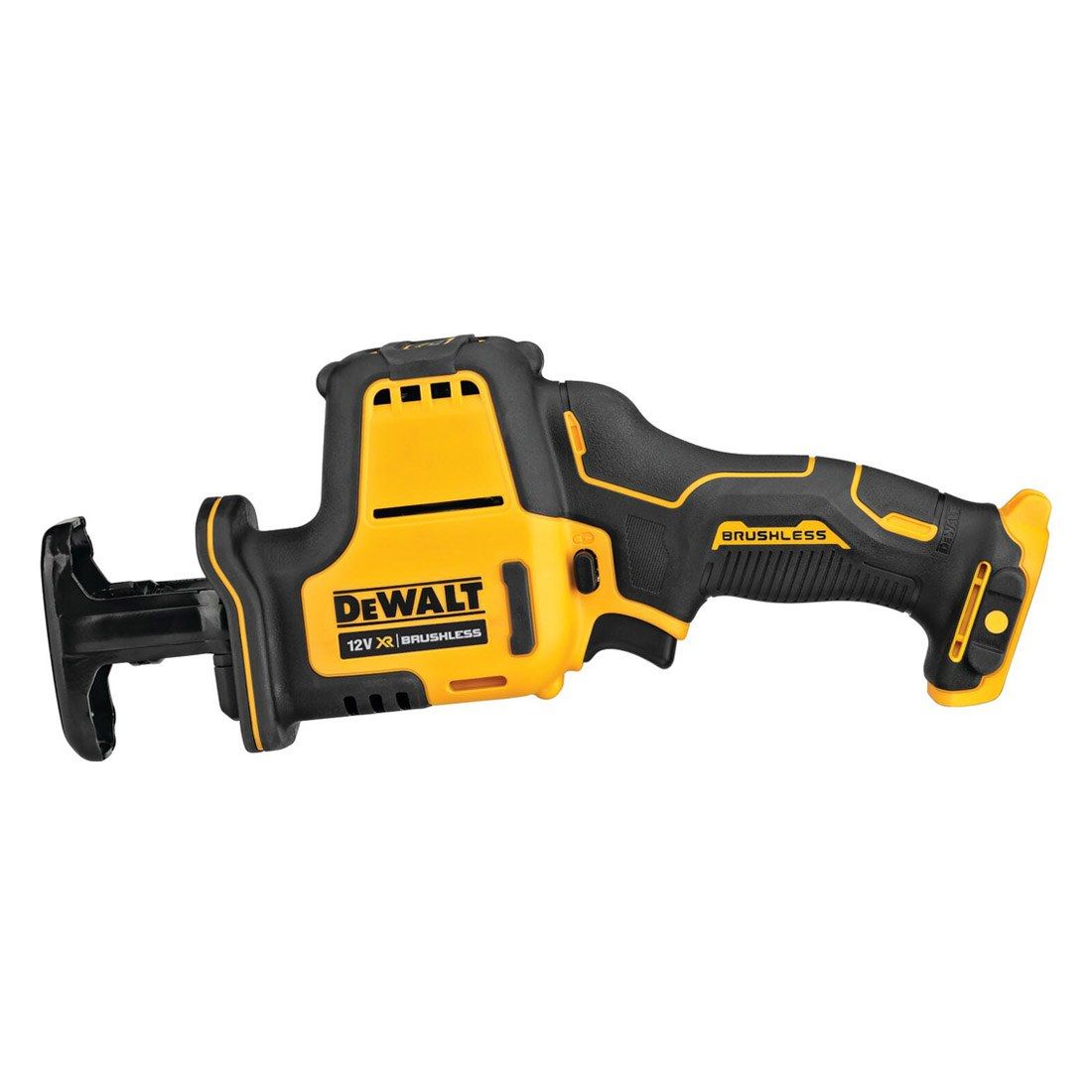DeWalt DCS312D2-GB 10.8 V / 12 V XR Subkompakt bürstenlos Säbelsäge inkl. 2x 2,0 Ah Akkus – Produktansicht 3