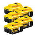 DeWalt DCB184X5 18 V 5 Ah Li-Ion XR Schiebeakku im 5er-Pack – Produktansicht 1