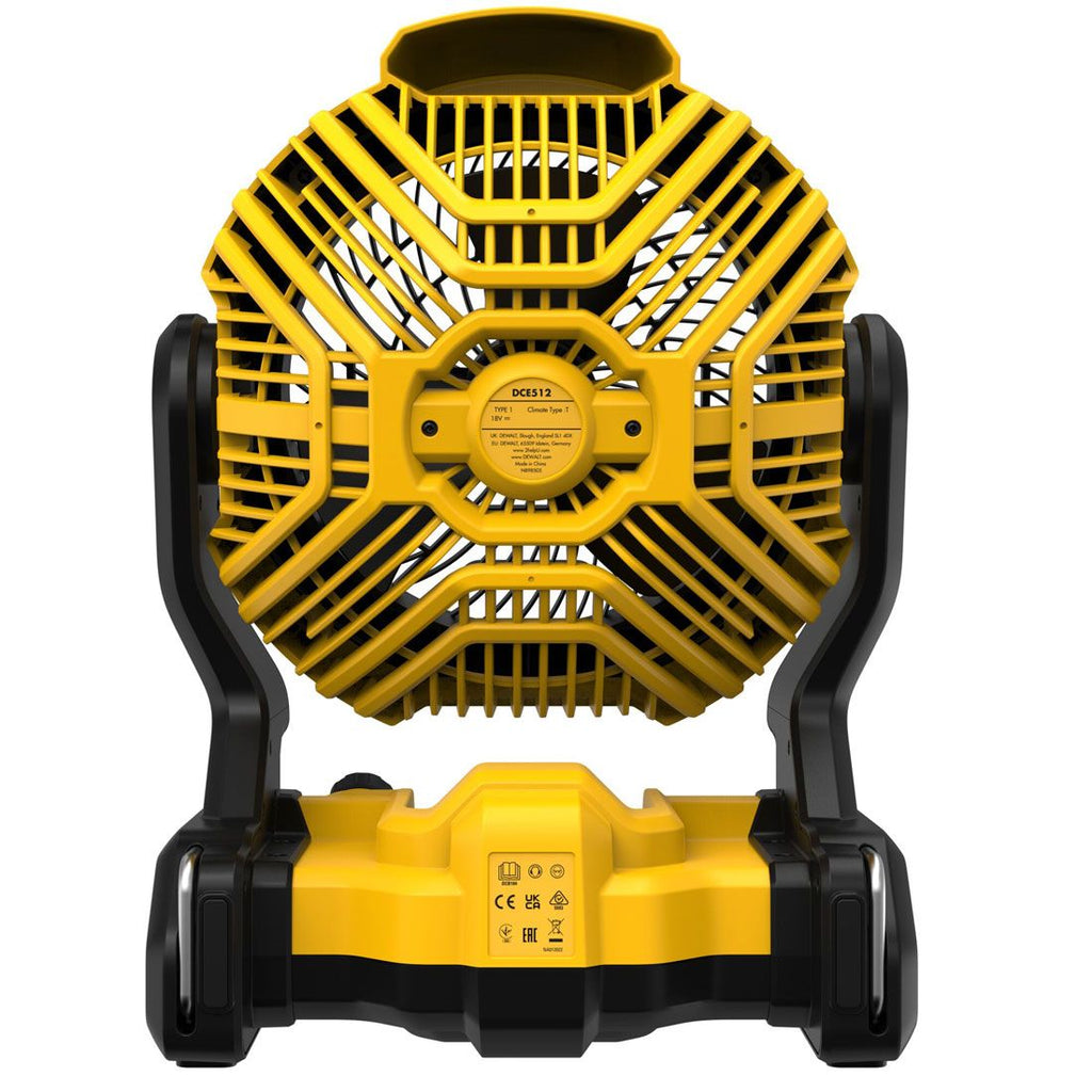 DeWalt DCE512N-XJ 18 V XR Akku-Ventilator ohne Akku und Ladegerät – Produktansicht 4