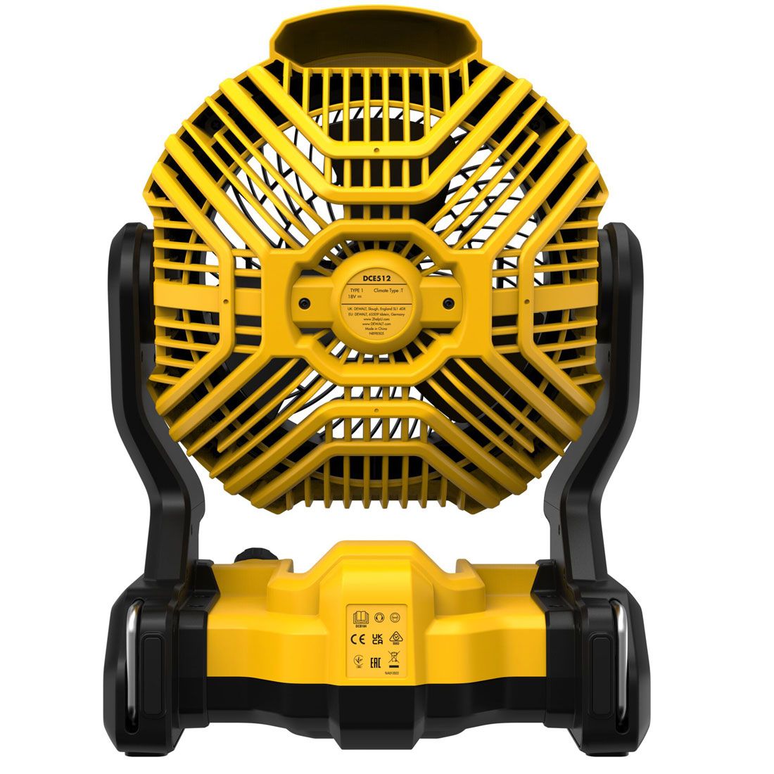 DeWalt DCE512N-XJ 18 V XR Akku-Ventilator ohne Akku und Ladegerät – Produktansicht 4