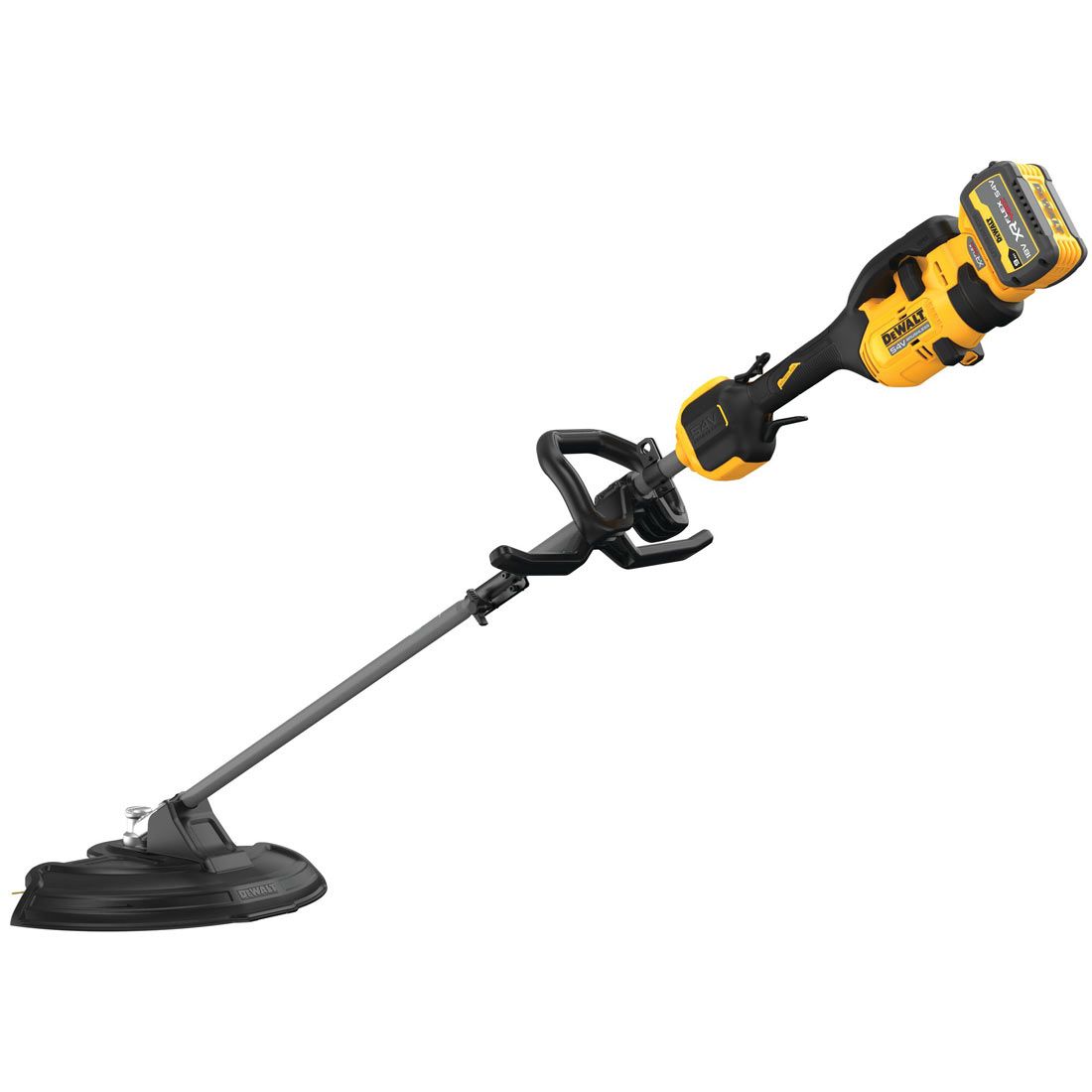 DeWalt DCMAS5713X1-GB 54 V XR FLEXVOLT Multifunktionsantrieb mit Rasentrimmer-Aufsatz inkl. 1x DCB547 Akkus – Produktansicht 