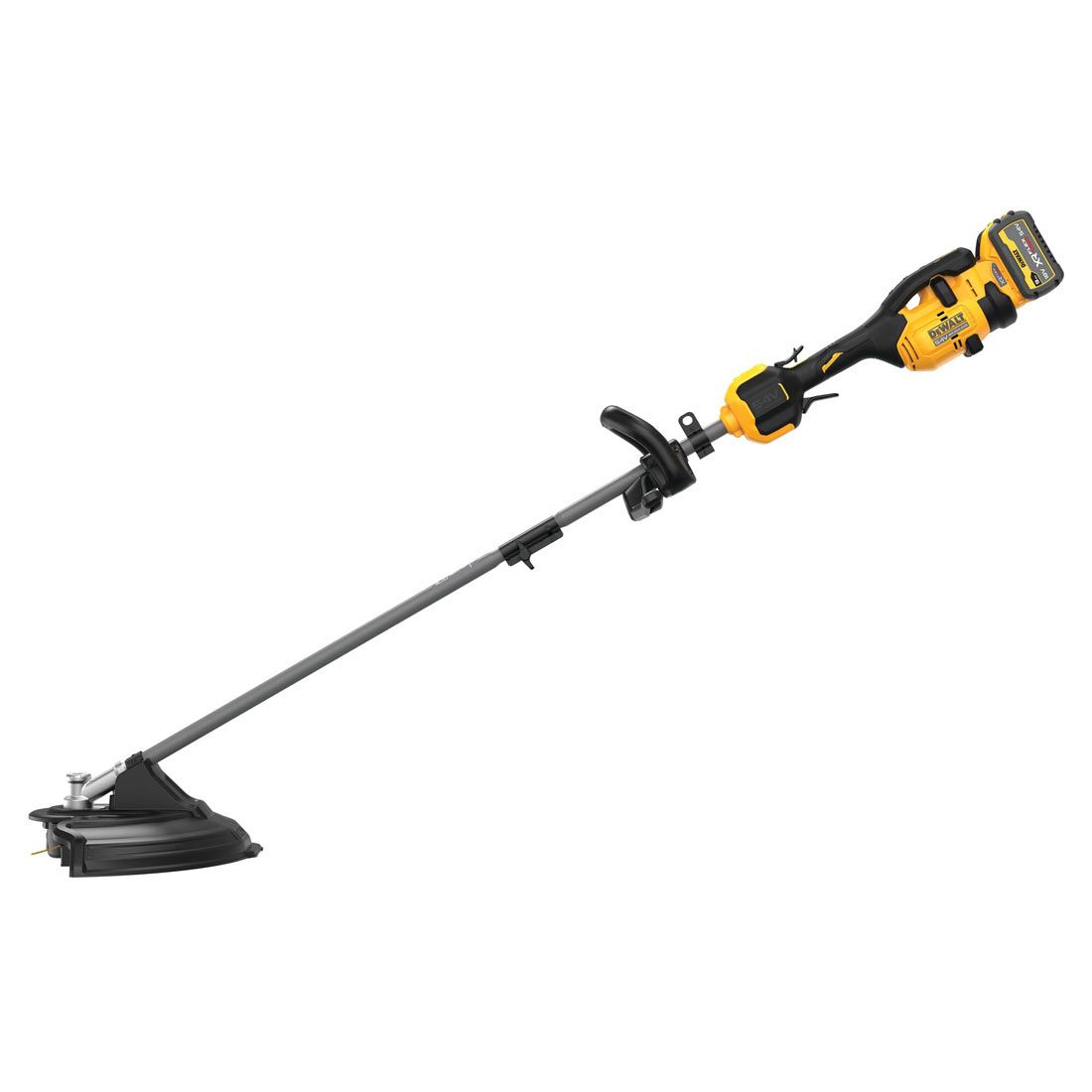 DeWalt DCMAS5713X1-GB 54 V XR FLEXVOLT Multifunktionsantrieb mit Rasentrimmer-Aufsatz inkl. 1x DCB547 Akkus – Produktansicht 
