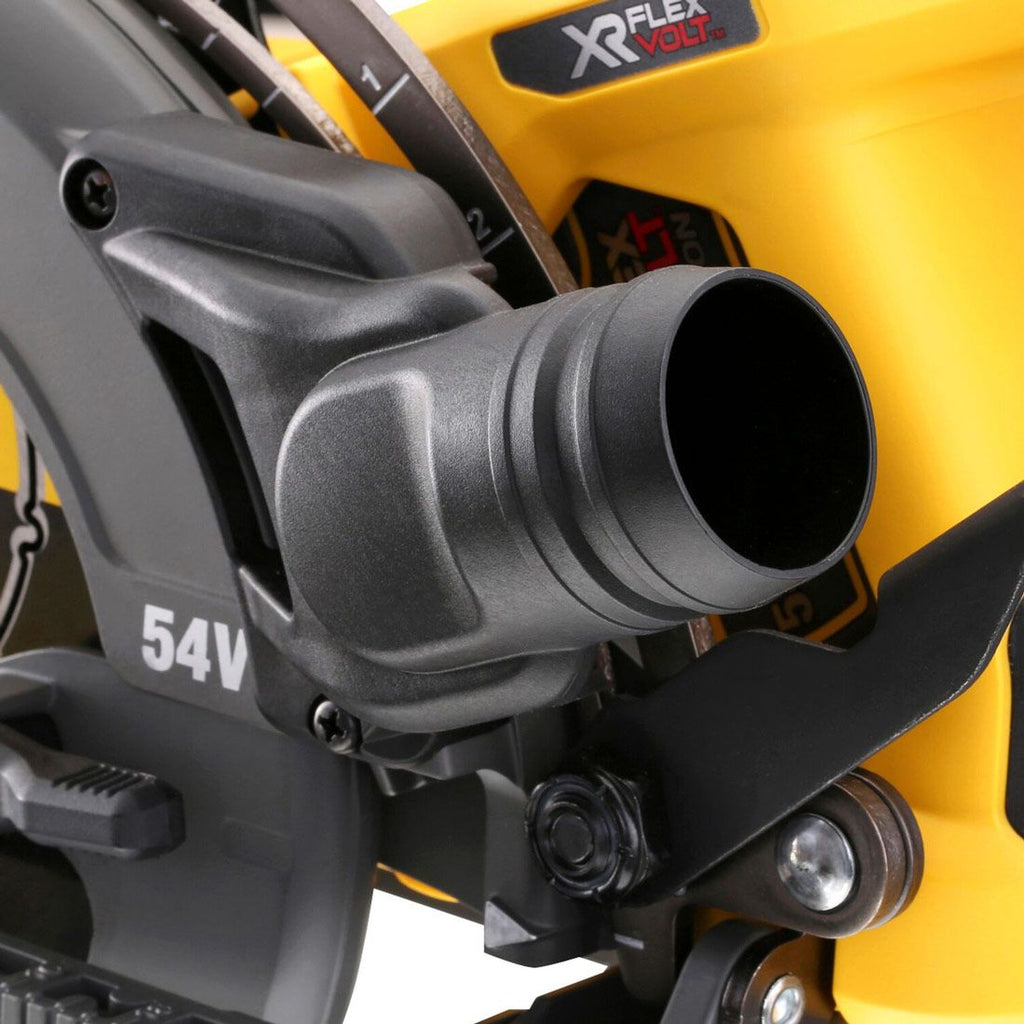 DeWalt DCS577T2-GB 54 V XR FLEXVOLT Hochleistungs 190 mm Handkreissäge inkl. 2x DCB546 Akkus – Produktansicht 6