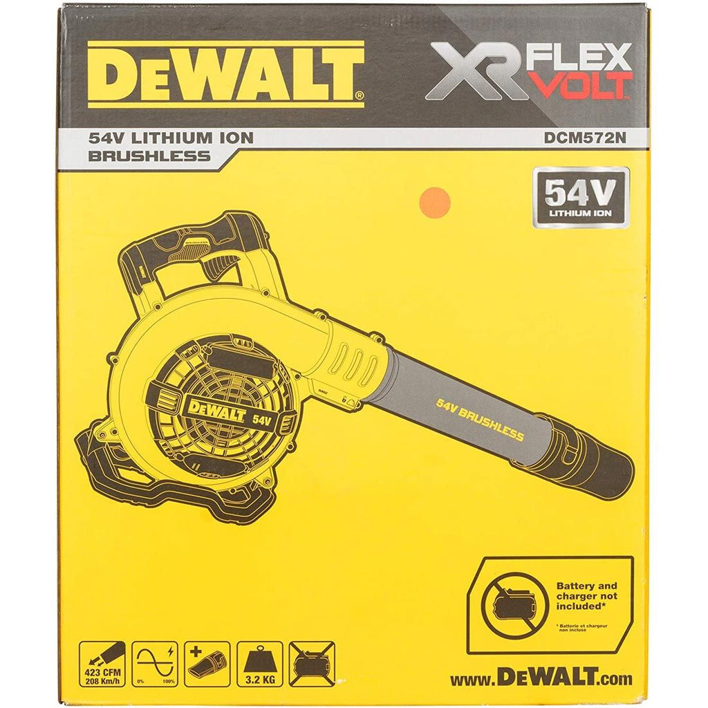 DeWalt DCM572N-XJ 54 V XR FLEXVOLT Akku bürstenlos Gebläse ohne Akku und Ladegerät – Produktansicht 8