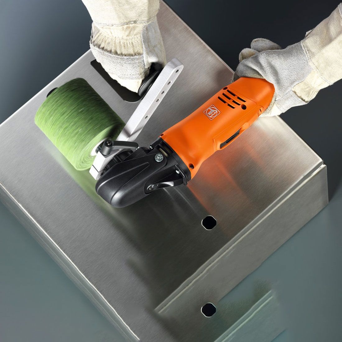 Fein WPO 14-25 E SS Stainless Steel Poliermaschine Starterset 1200w – Produktansicht 3