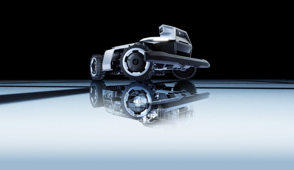 Segway Navimow i210E AWD Mähroboter mit Allradantrieb – Produktansicht 3