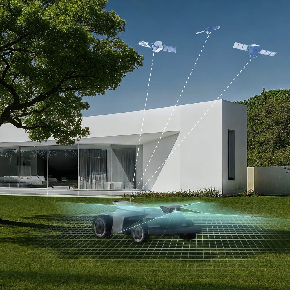 Segway Navimow i210E AWD Mähroboter mit Allradantrieb – Produktansicht 4