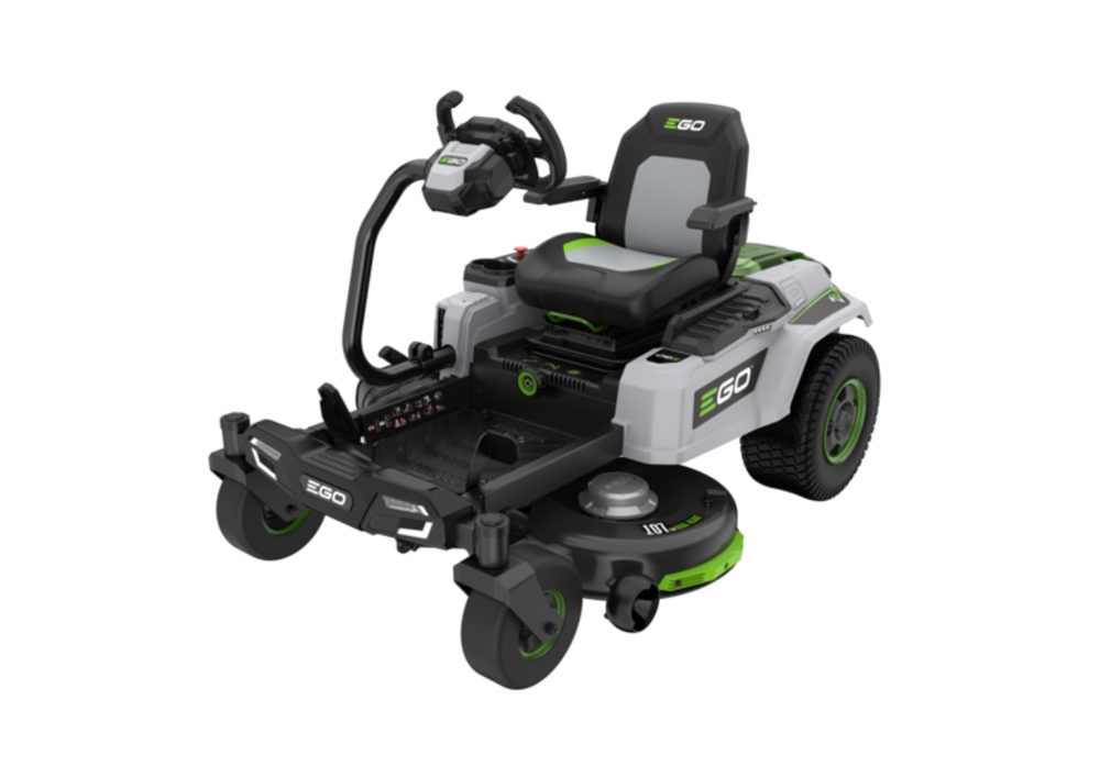 EGO TR4201E Akku-Rasentraktor im 107-cm-Komplettpaket – Produktansicht 2