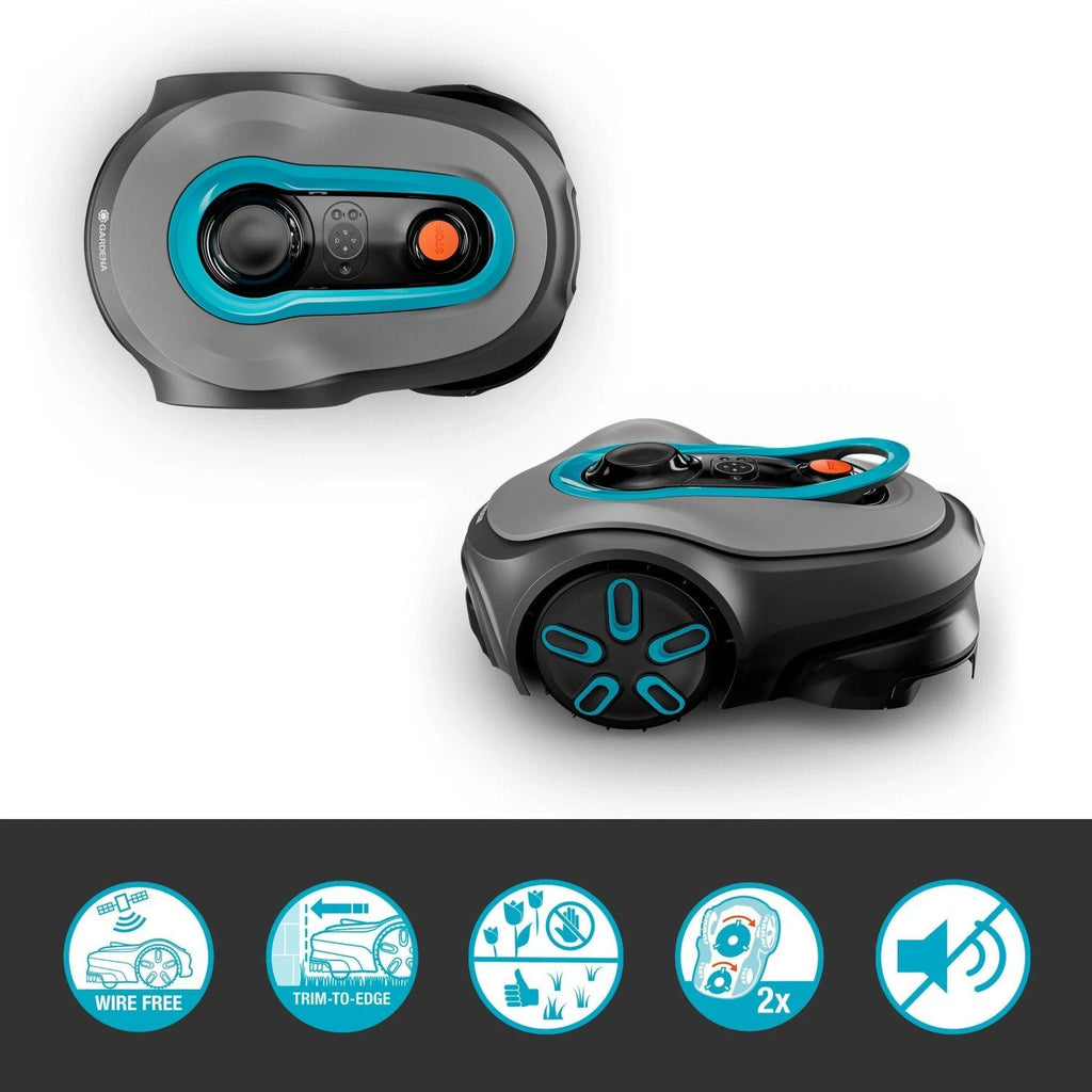 GARDENA smart SILENO free Set 800 kabelloser Mähroboter – Produktansicht 2