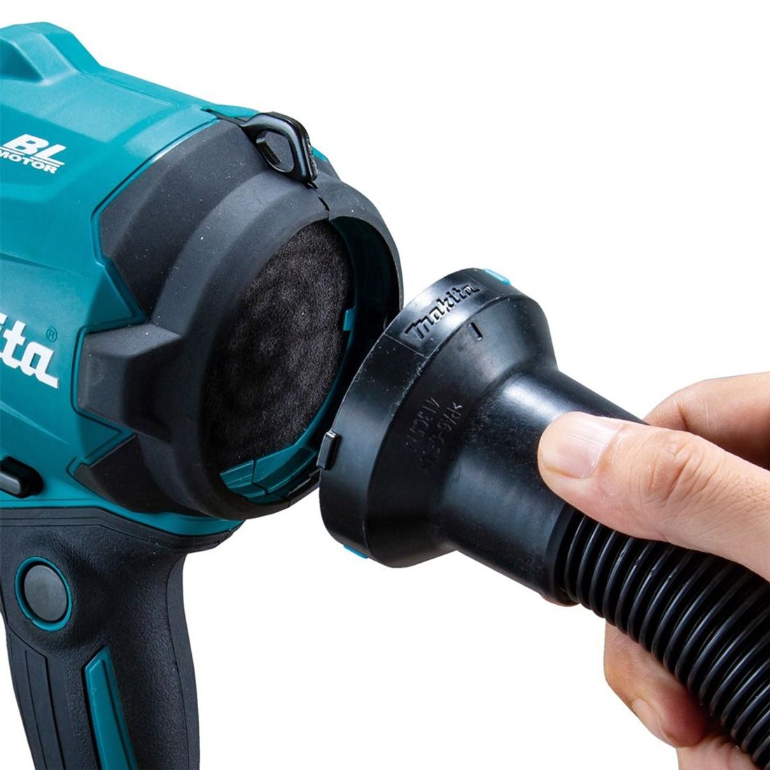Makita DAS180RT 18 V LXT Akku bürstenlos Gebläse inkl. 1x 5,0 Ah Akku – Produktansicht 2
