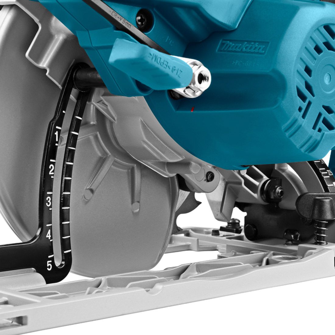 Makita DHS680Z 18 V bürstenlos Handkreissäge 165 mm ohne Akku und Ladegerät – Produktansicht 4