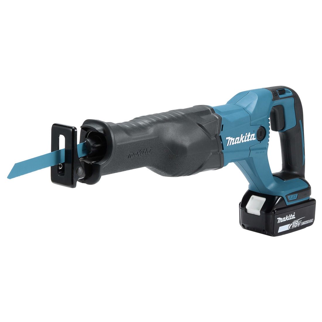 Makita DJR186RTE 18 V LXT Akku Säbelsäge inkl. 2x 5,0 Ah Akkus – Produktansicht 3