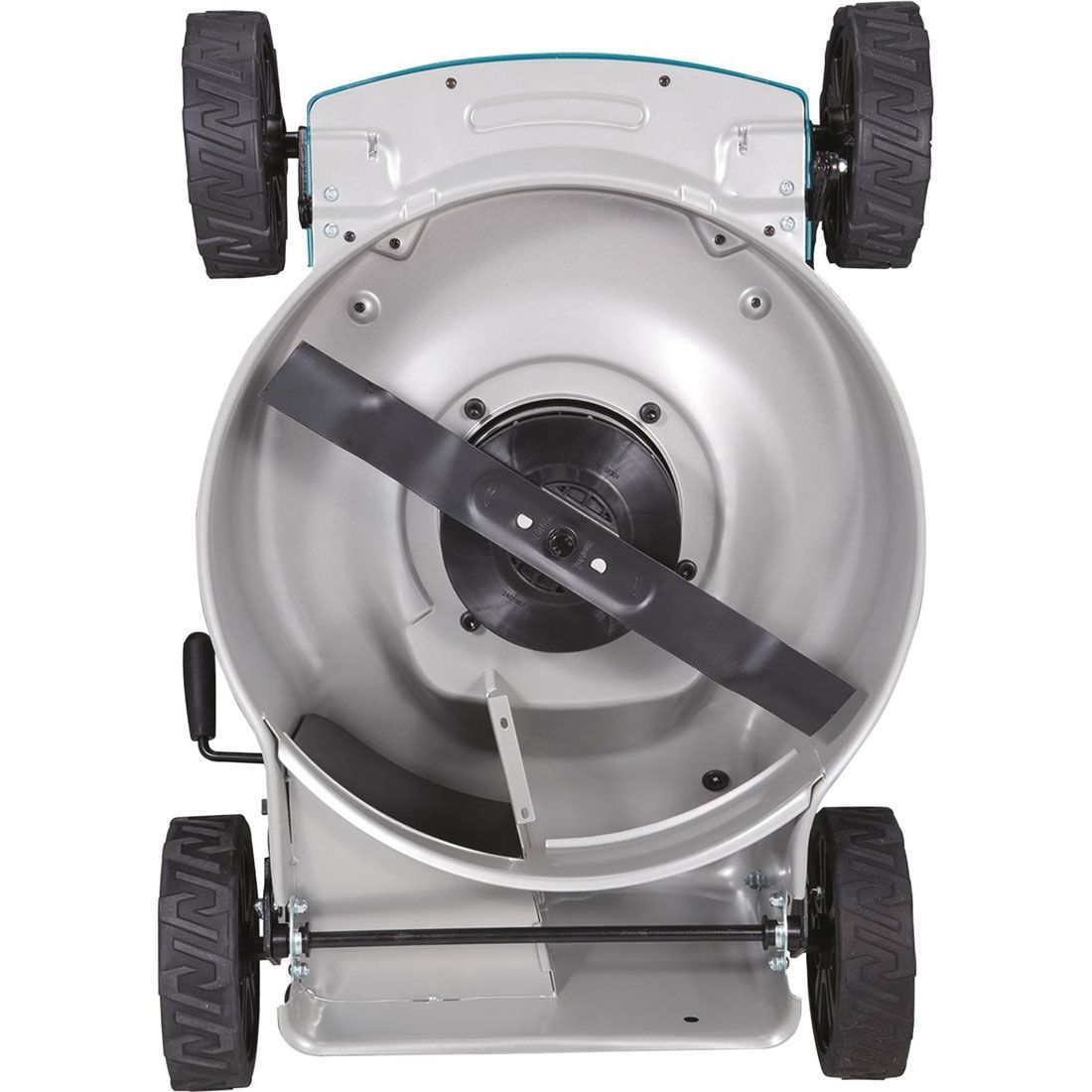 Makita DLM460Z Twin 18 V LXT bürstenlos 36 V Rasenmäher 460 mm ohne Akku und Ladegerät – Produktansicht 2