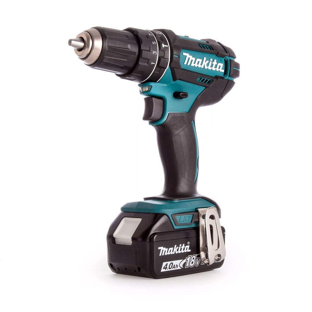 Makita DLX2131MJ1 18 V Akku 2 teilig Kit DHP482 Combi + DTD152 Schlagschrauber inkl. 3x 4 Ah Akkus – Produktansicht 2