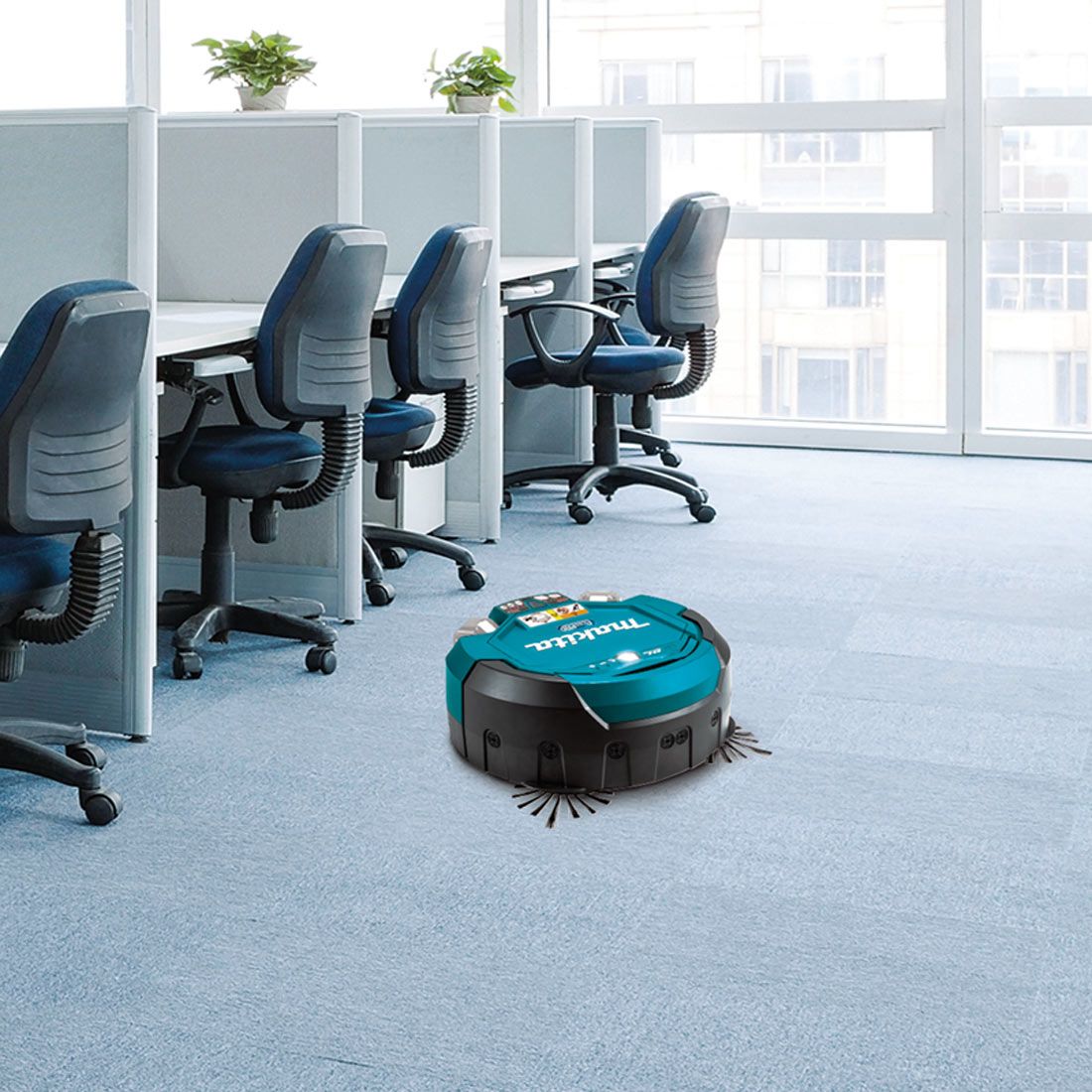 Makita DRC200Z 18 V LXT bürstenlos Roboterstaubsauger ohne Akku und Ladegerät – Produktansicht 12