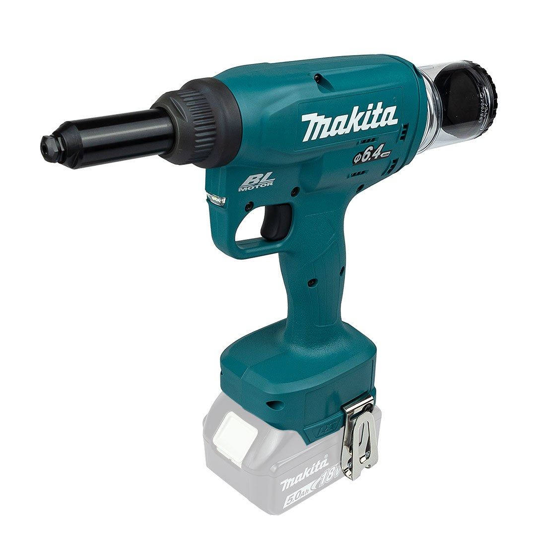 Makita DRV250Z 18 V LXT bürstenlos 30 mm Nietgerät ohne Akku und Ladegerät – Produktansicht 1