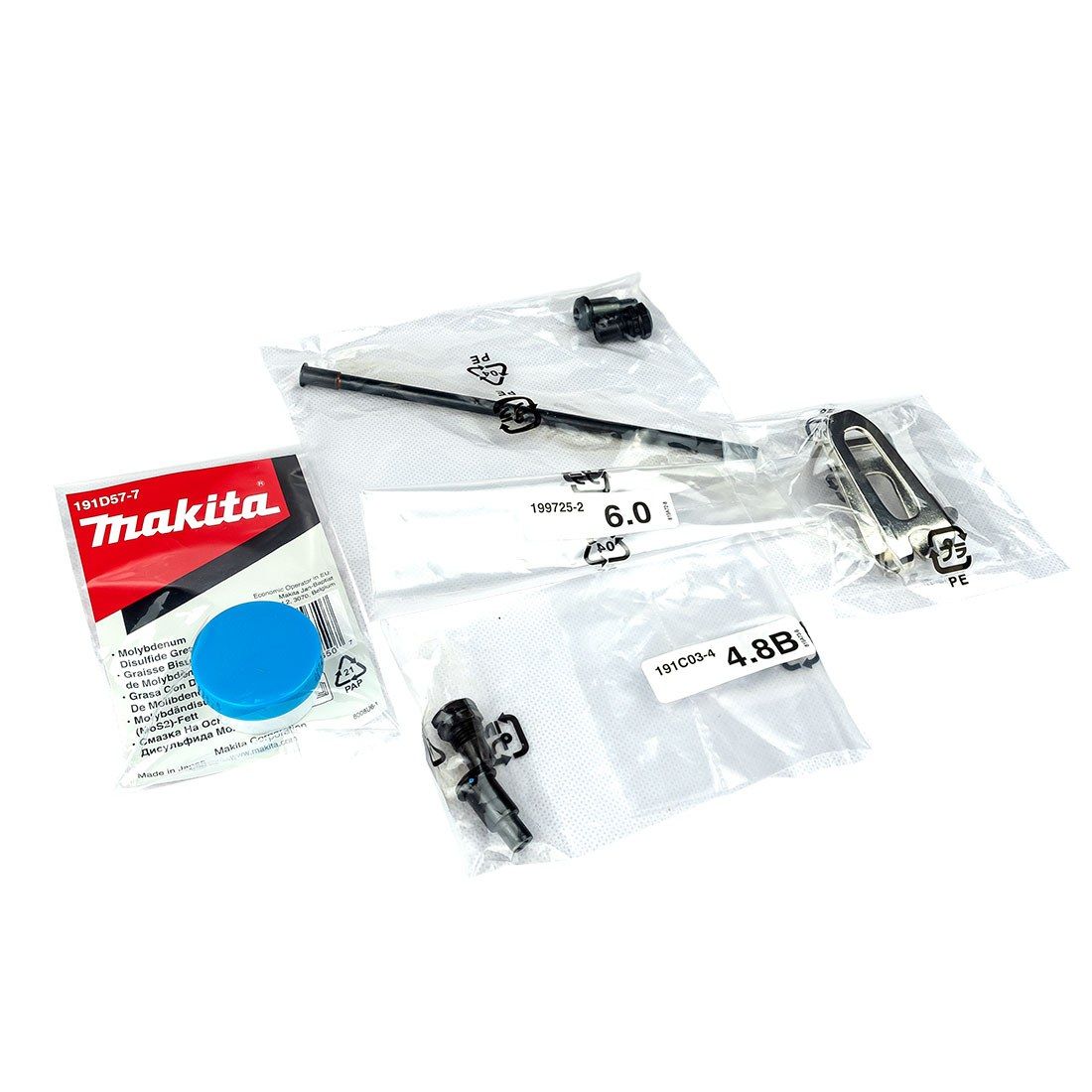 Makita DRV250Z 18 V LXT bürstenlos 30 mm Nietgerät ohne Akku und Ladegerät – Produktansicht 2