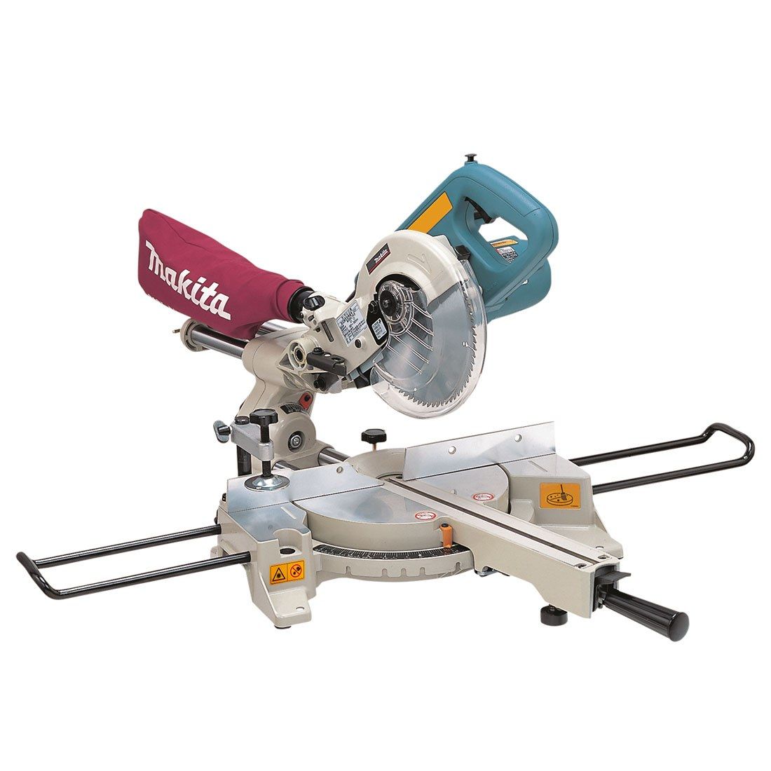 Makita LS0714LN 190 mm Zug-Kapp- und Gehrungs Gehrungssäge mit Laserführung – Produktansicht 2