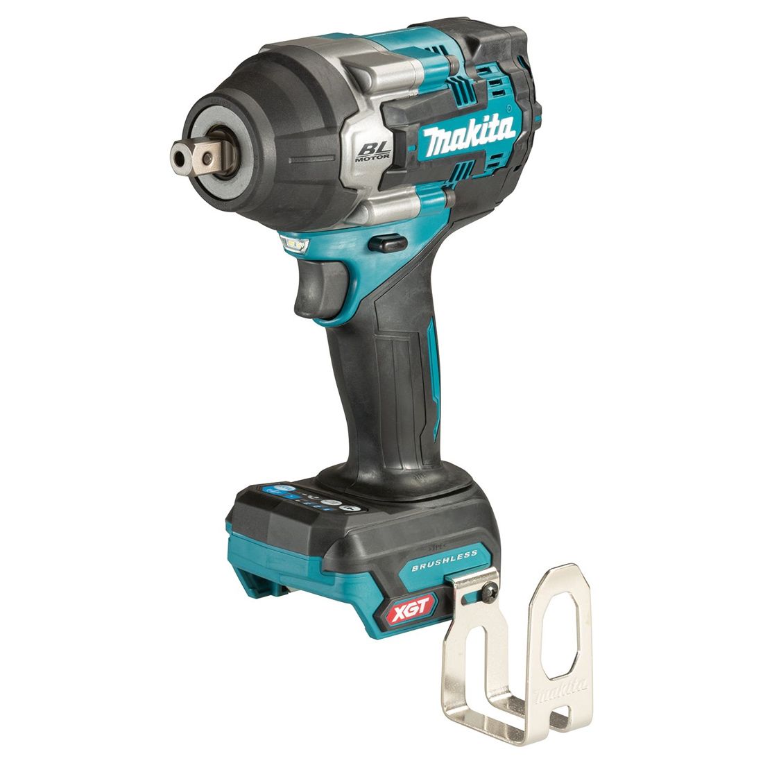 Makita TW008GD201 40 V Max XGT bürstenlos 1/2" Schlagschrauber inkl. 2x 2,5 Ah Akkus – Produktansicht 2