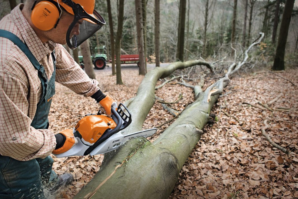 STIHL MS 391 Benzin-Motorsäge | 3/8″ RM Schneidgarnitur 45 cm – Produktansicht 2